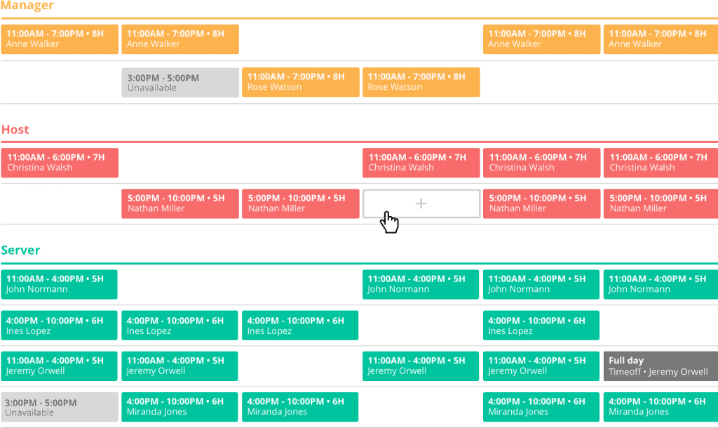 schedule work maker