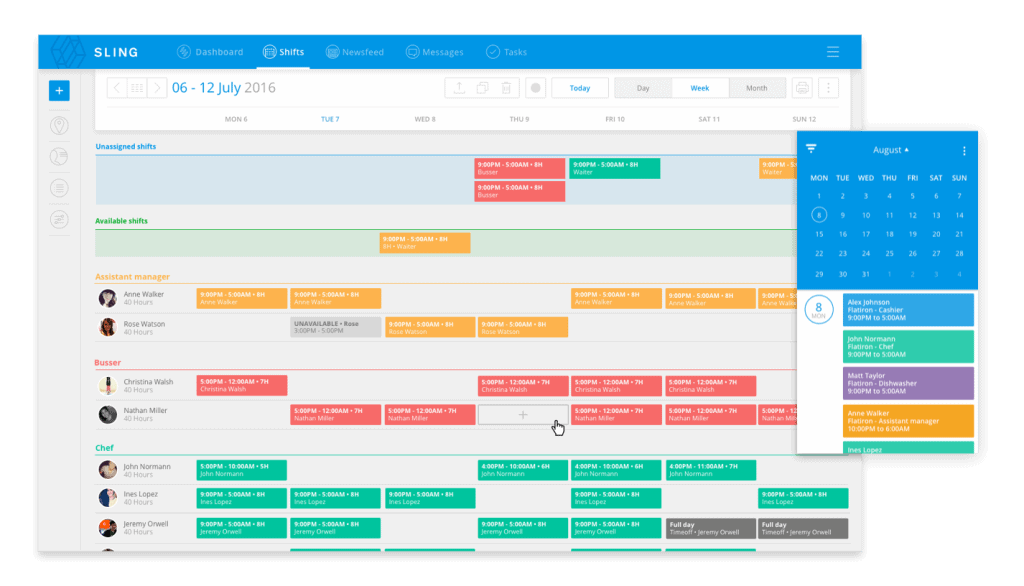 24 Hour Shift Schedule Template Free from getsling.com