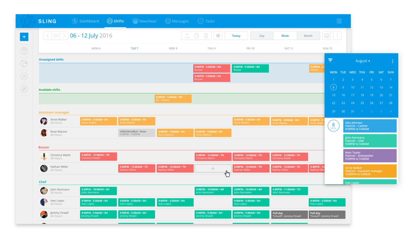 How To Create A Weekly Schedule Template Sling