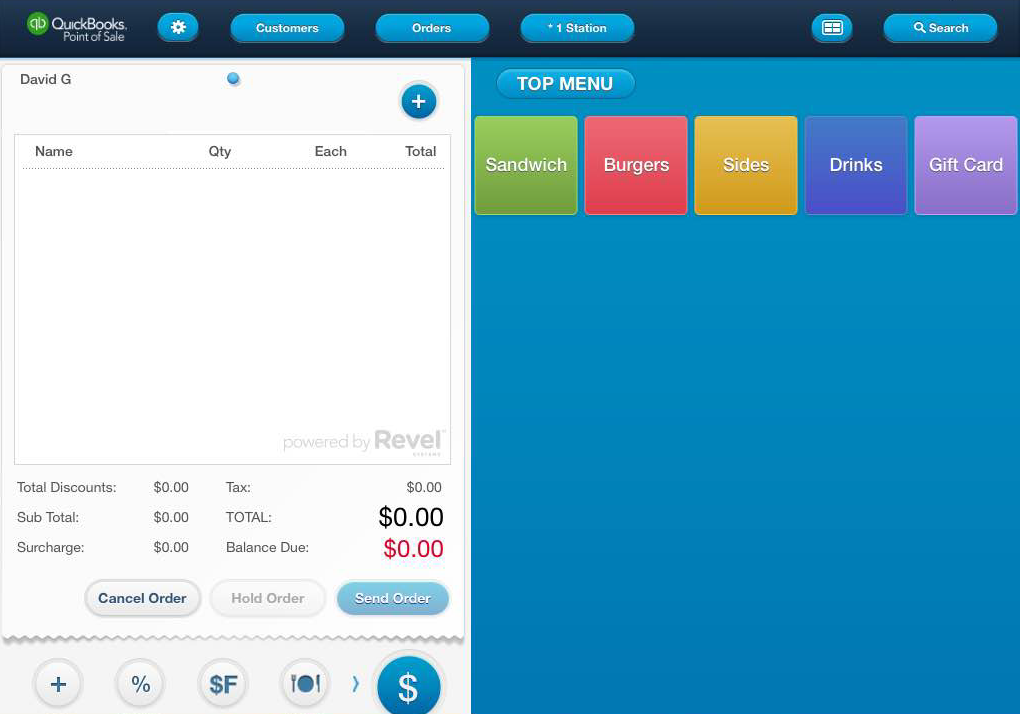 Myob Chart Of Accounts For Restaurant