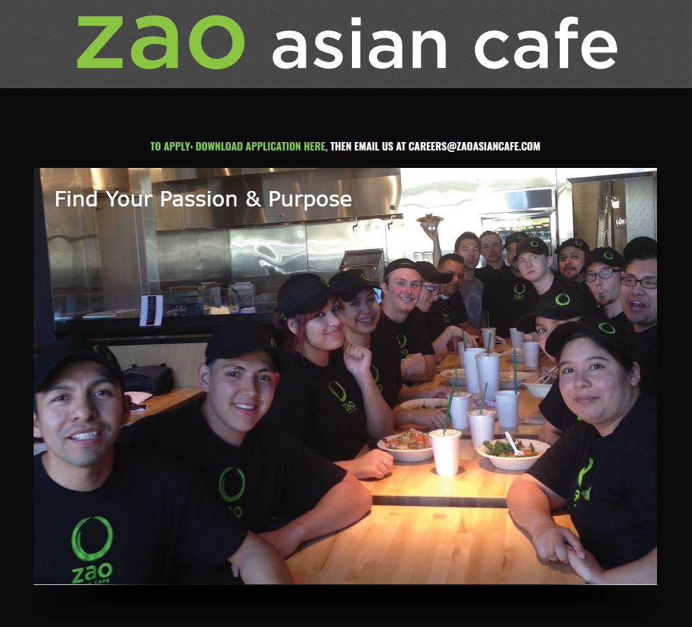 Asian cafe restaurant website