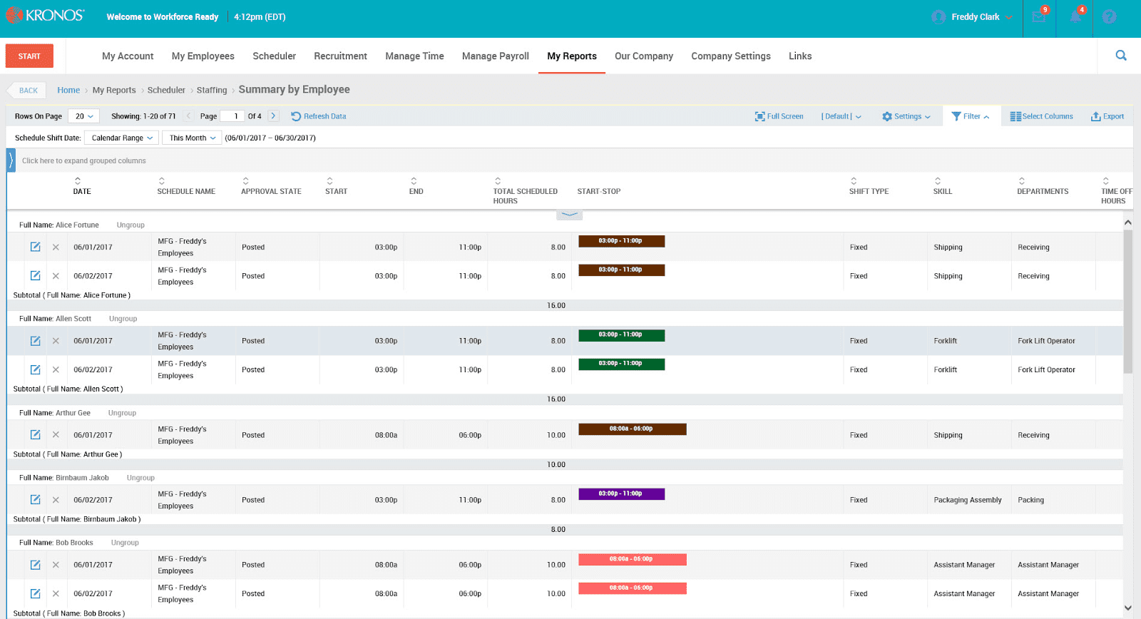 time attendance tracking