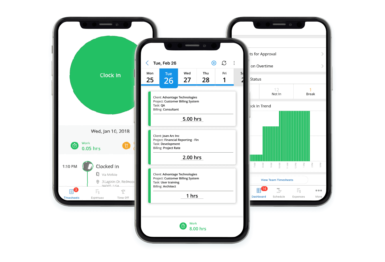 time and attendance tracking app