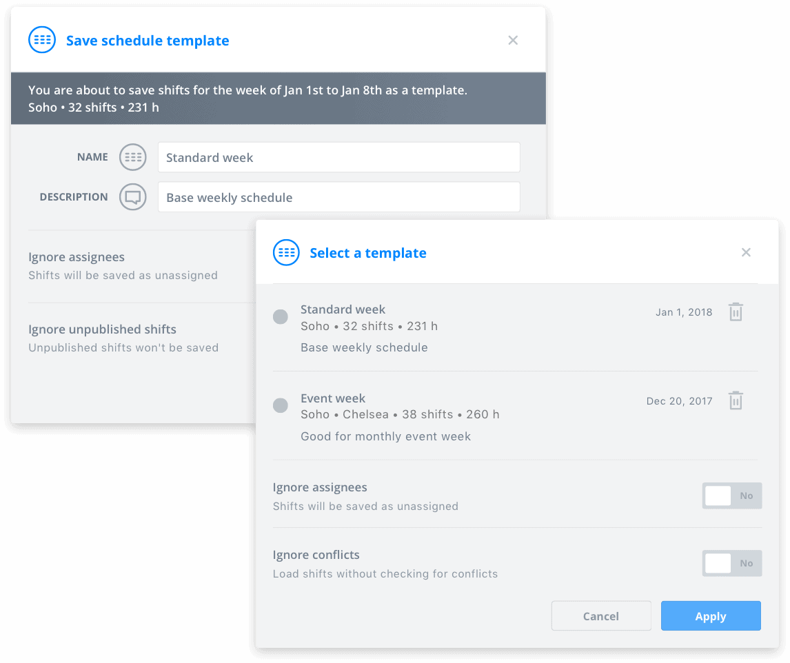 Sling shift feature