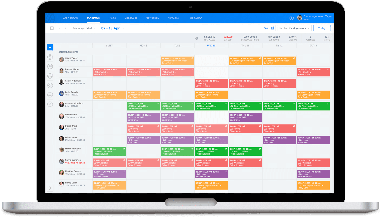 Sling Schedule Maker Create New Employee Schedules In Minutes