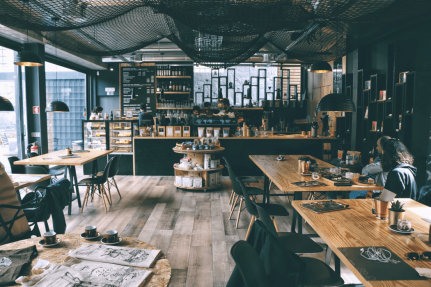 Restaurant floor plan