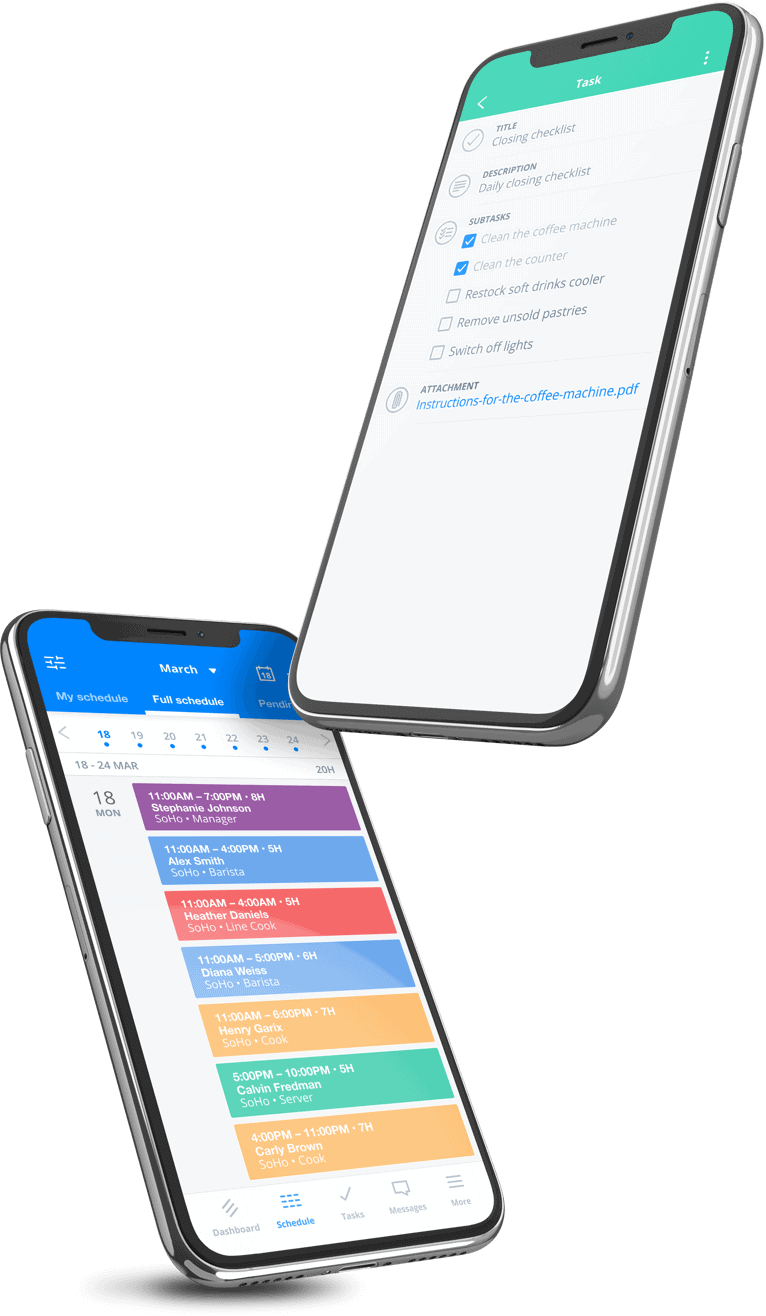 Sling employee scheduling mobile app