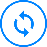 Bi-directional sync icon