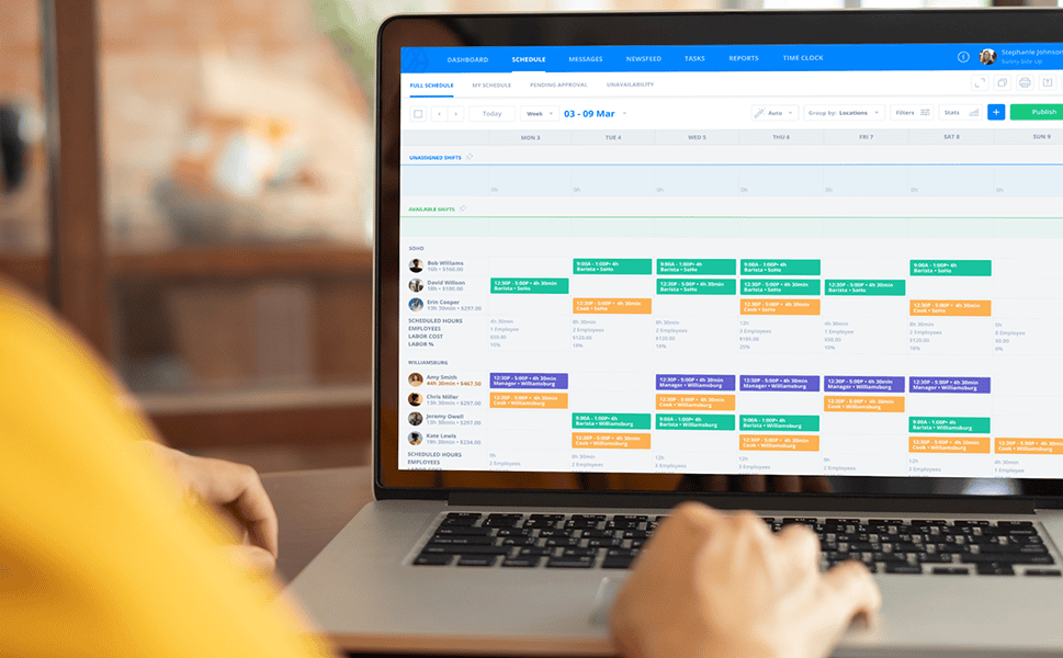 easy and accurate employee time tracking with sling