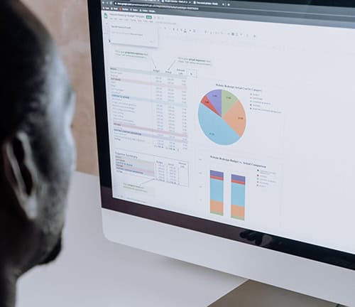 Graphs of the benefits of automated scheduling 