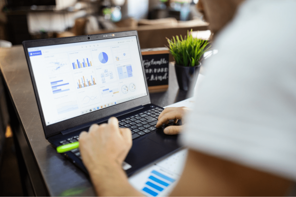 Calculating food cost percentage on spread sheets
