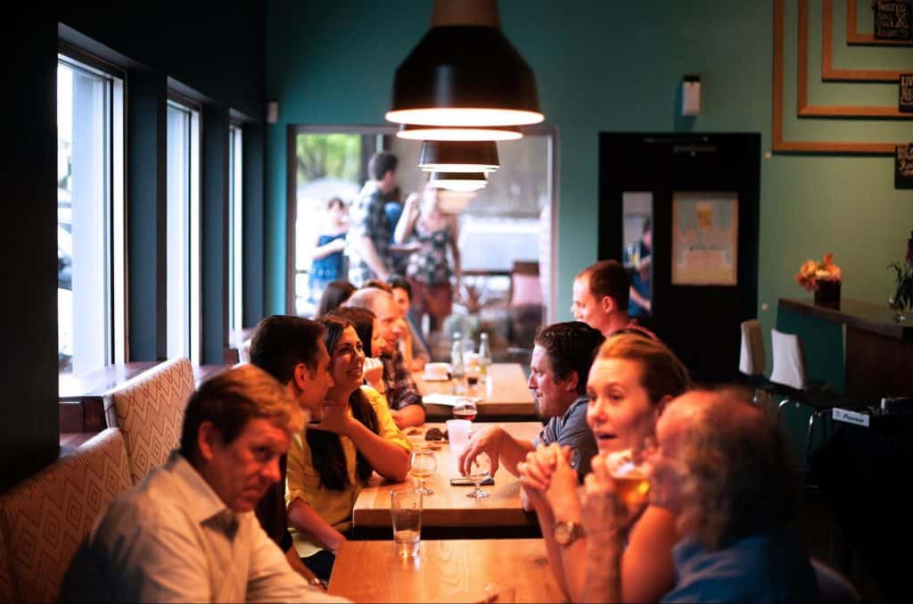 Busy shift at a restaurant 