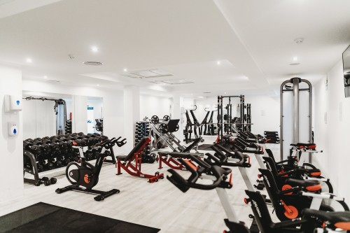Exercise room for employees