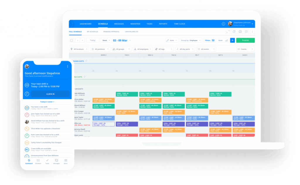 Sling free employee scheduling and shift planning made easy