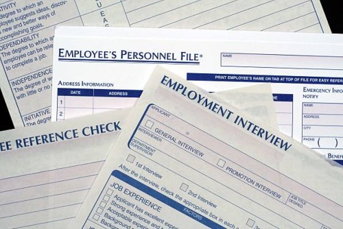 Employee documents to include in a personnel file