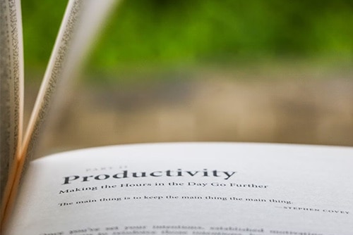 A book about productivity 