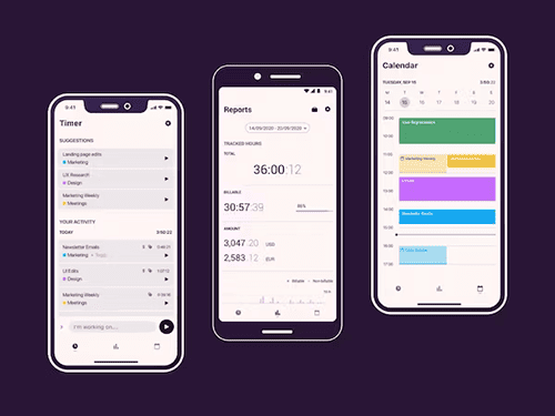 employee time tracking app - toggl track