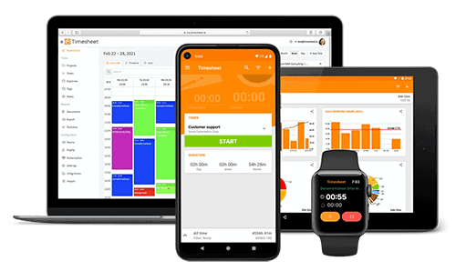 Timesheet time and attendance tracking app