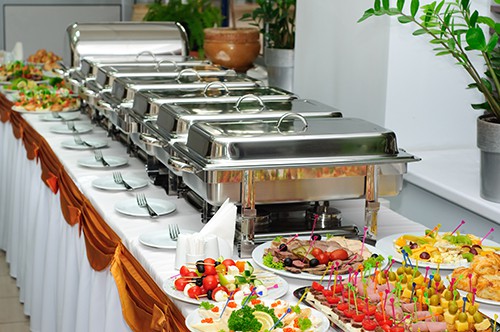 catering set up