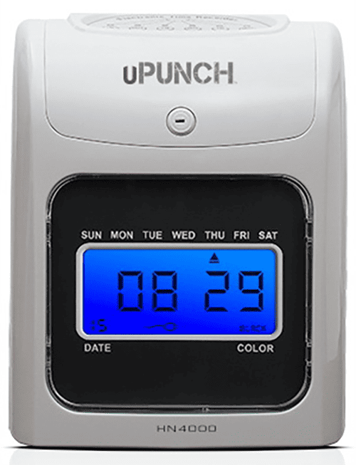 upunch hn4000 - clock in clock out app
