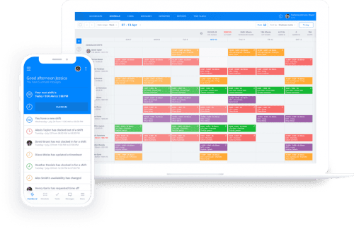 Sling work schedule app